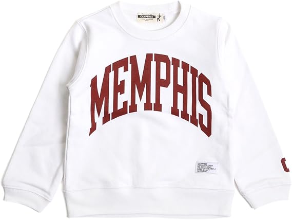 Amazon Co Jp キャンプフリー Campfree カレッジ ロゴ スウェット トレーナー キッズ ジュニア M H A Style ファッション