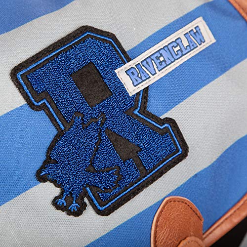 Harry Potter Mochila Ravenclaw Varsity Knapsack 35,5 x 43,2 cm, azul, grande, cordão, Azul, Large