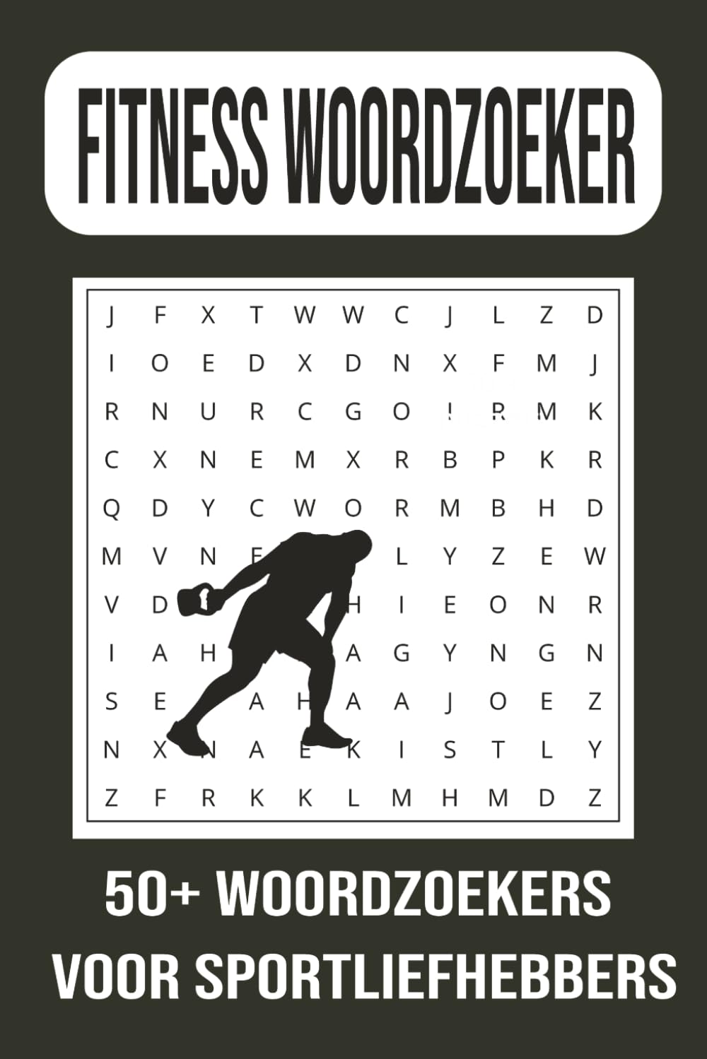 Fitness Woordzoeker voor Volwassenen: 50+ Ontspannende Puzzels – Perfect na sport of voor rustmomenten