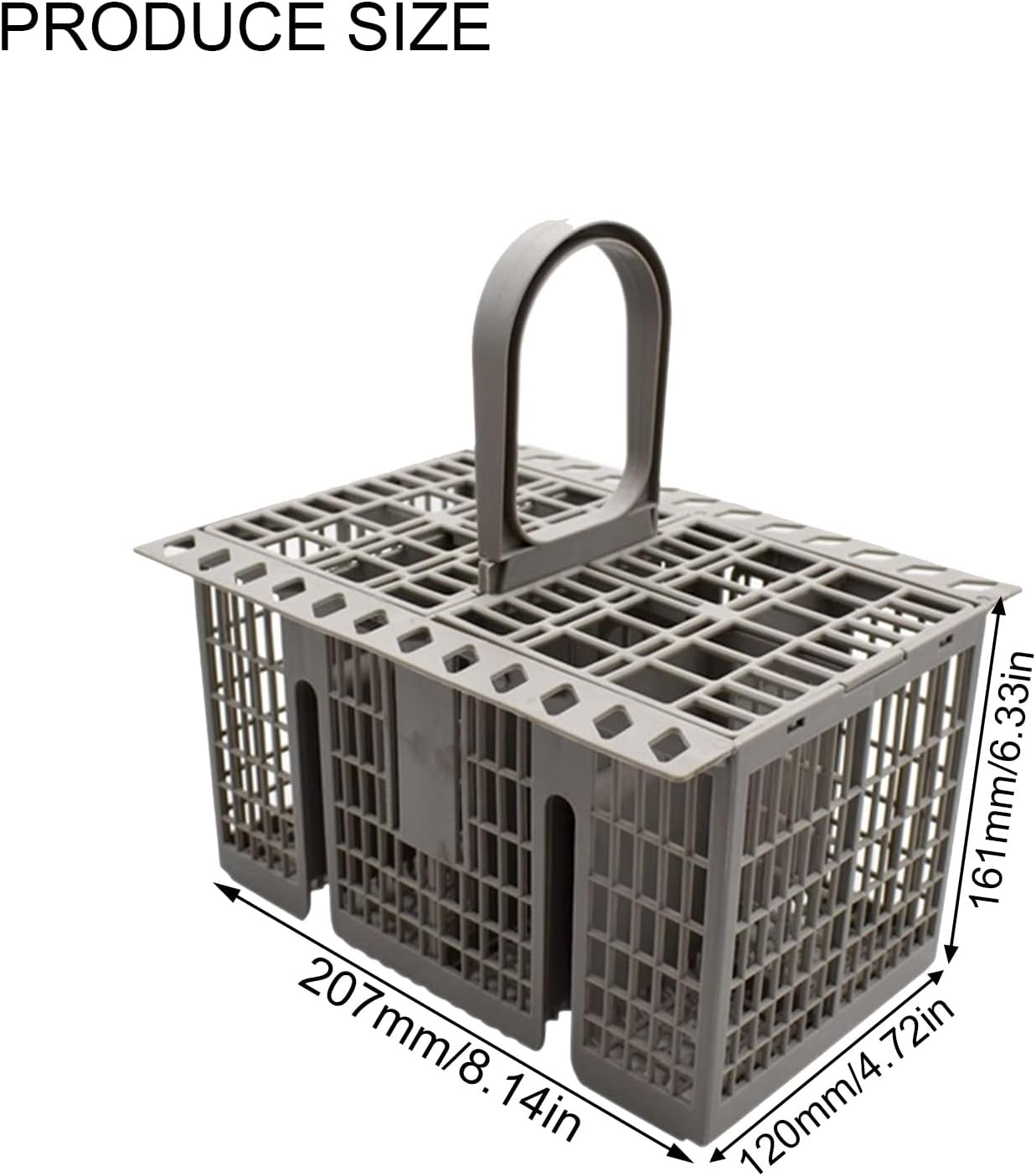 High Capacity Dishwasher Flatware Holder Easy Dishwasher Basket Perfect for Home Cafes and Outdoor Activities Large Capacity Utensil Holder