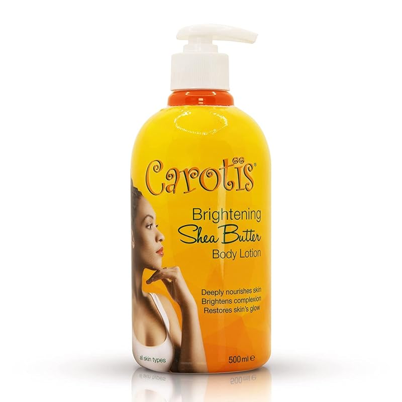 Loção corporal CAROTÏS com manteiga de karité, complexo de arbutina, ácido lático, óleo de cenoura e vitamina A, 500 mL