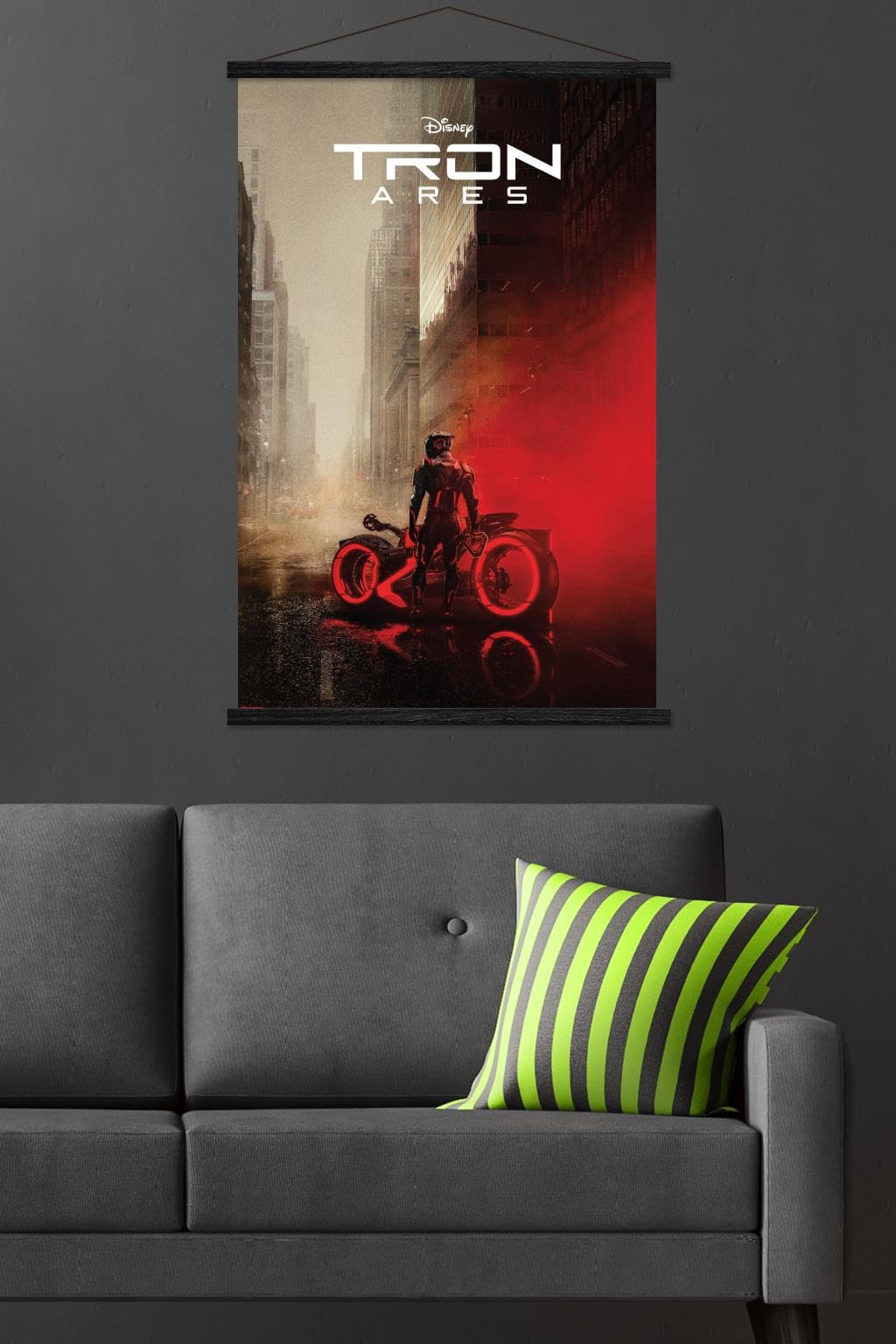 FSMFBGD Poster De Film Tron Ares (2025) - Décoration Murale