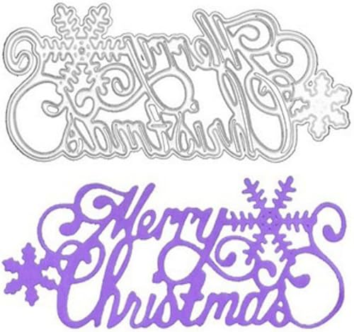 Mvchifay Troqueles de corte Happy Birthday Plantillas de metal para álbumes de recortes, herramienta de bricolaje para hacer tarjetas de papel en