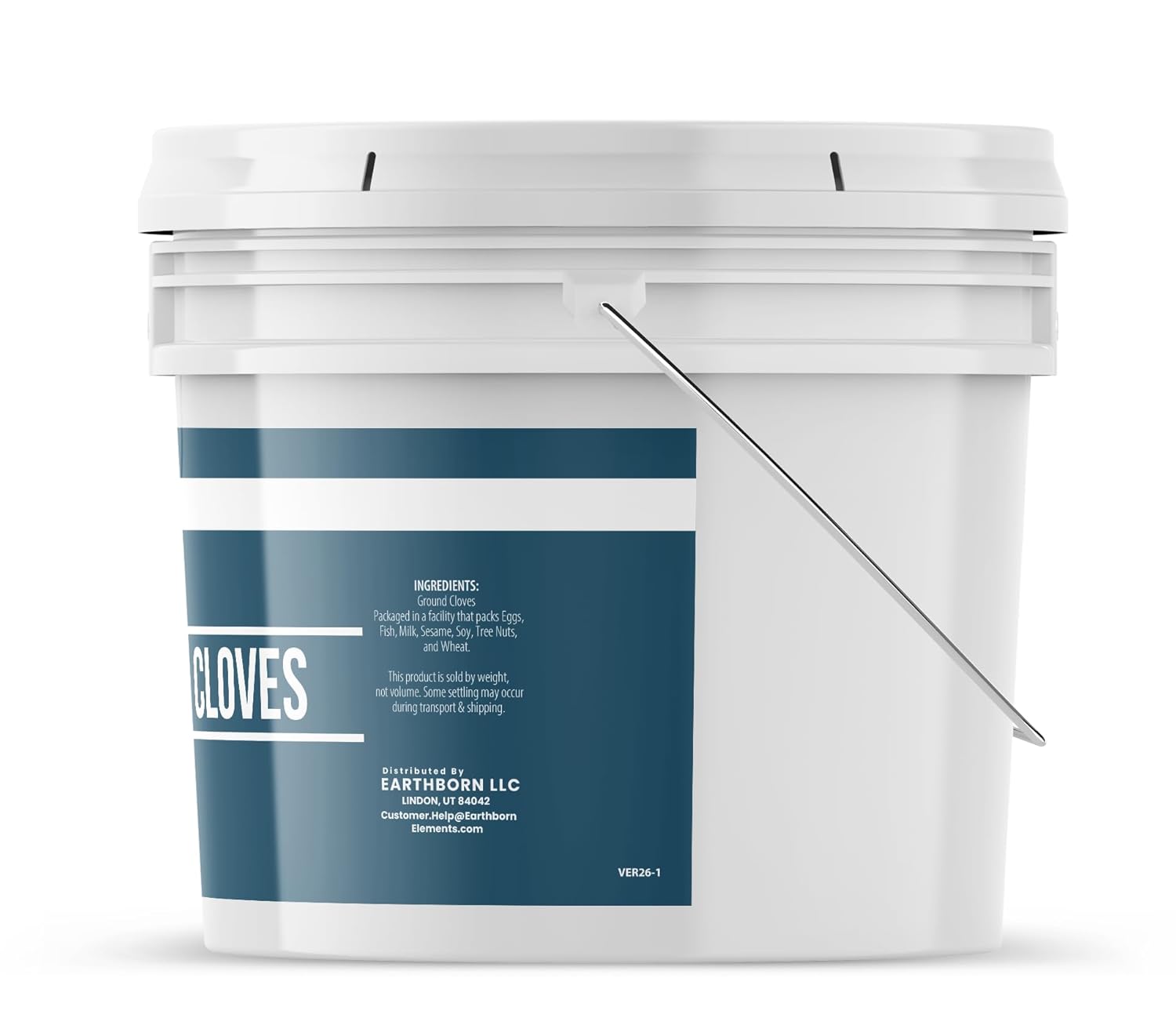 Earthborn Elements Ground Cloves 1 Gallon Bucket, Backed Goods, Versatile Spice