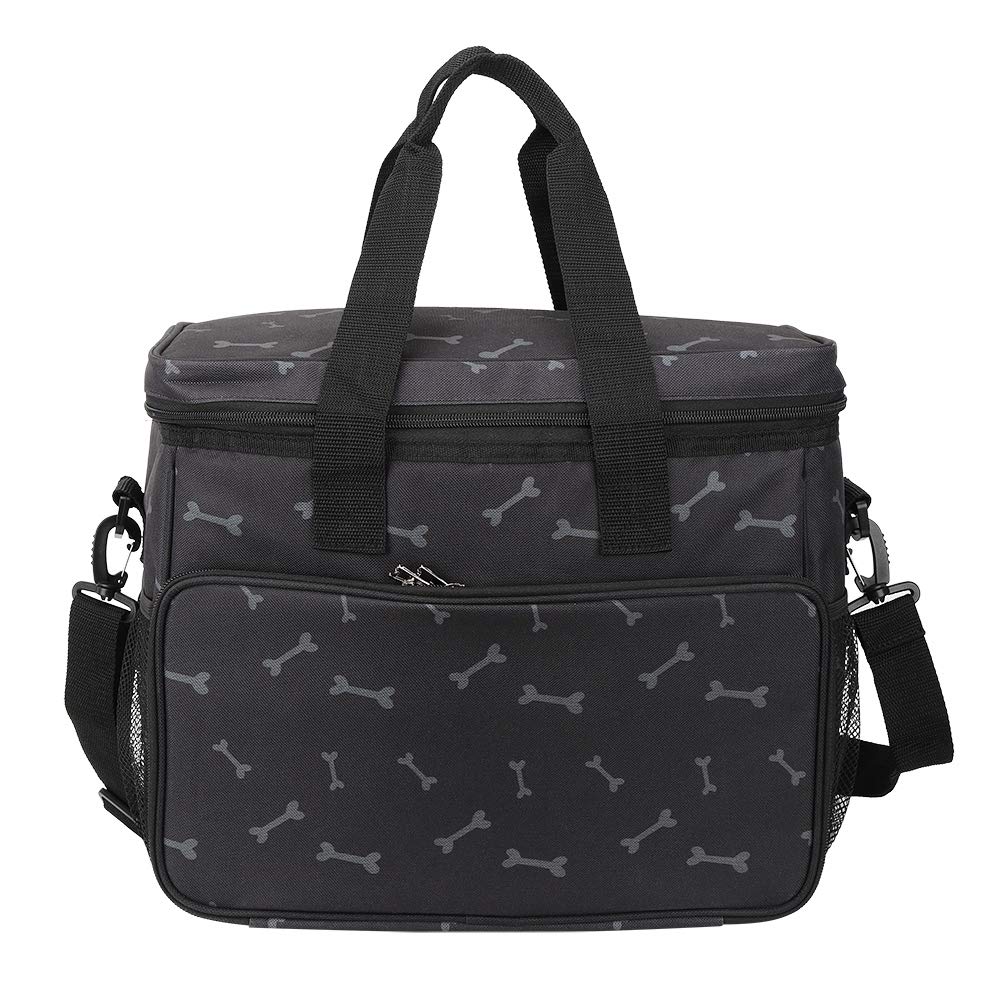Bolsa de Viaje para Mascotas Organizador de Viaje para Mascotas Organizador de Almacenamiento para Gran Capacidad Forro Impermeable de Tela Oxford a Prueba de Fuga
