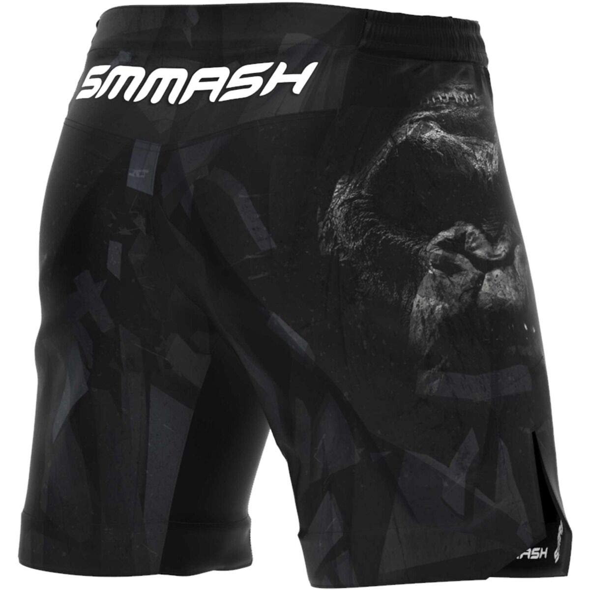 SMMASH Wotore Monkey Deporte Profesionalmente Ultraligero Pantalones Cortos MMA para Hombre, Shorts MMA, BJJ, Grappling, Krav Maga, Material Transpirable y Antibacteriano