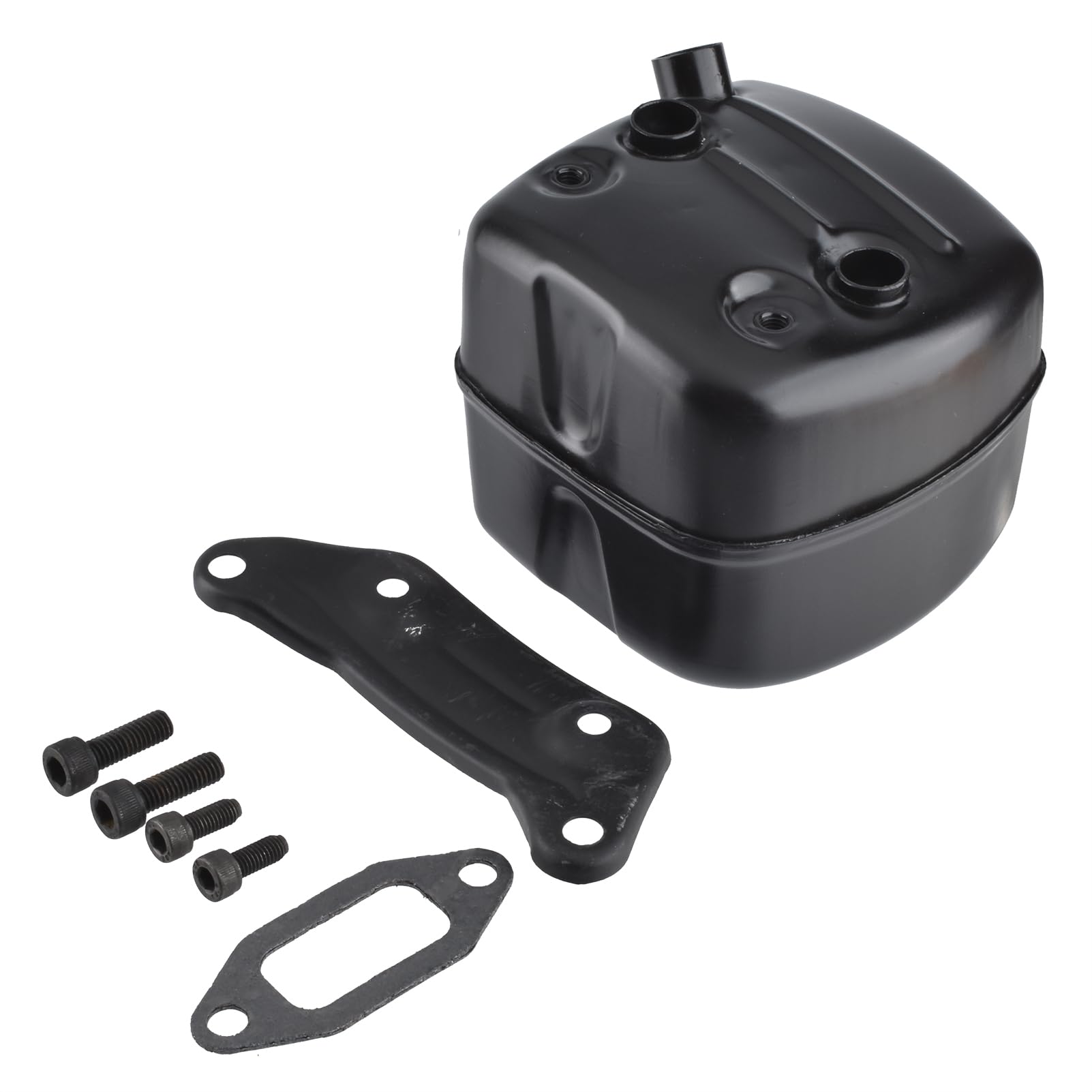 Cancanle Exhaust Muffler with Bracket Gasket Kit for Husqvarna 365 371 372 XP 385 390 XP Chainsaw - Image 4