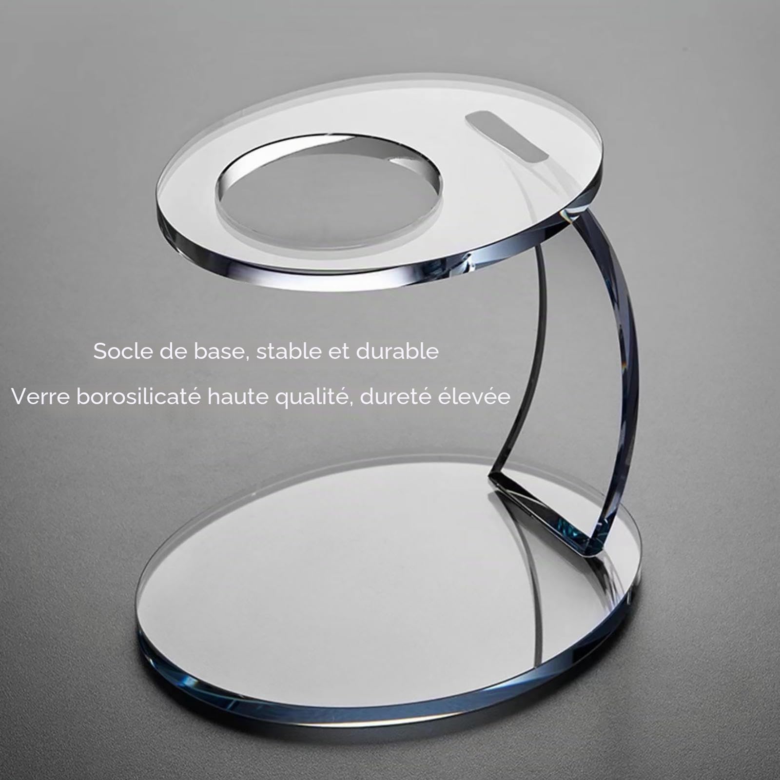 Théière magnétique, ensemble de thé semi-automatique, ensemble de thé en verre Lazy Kung Fu, théière magique, ensemble de thé Gongfu, goutte à goutte rotative semi-automatique avec infuseur