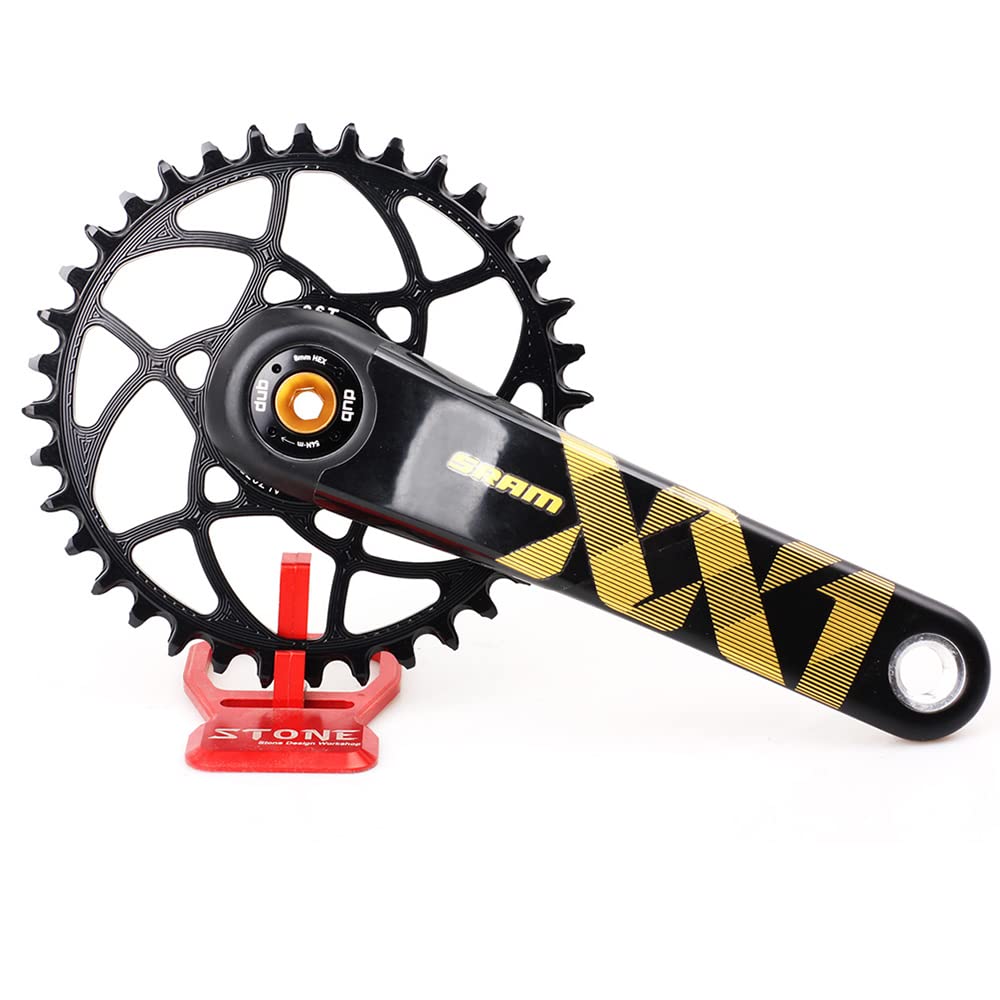 Stone Round/Oval Chainring Mount Direct Compatible with SRAM MTB 3 Bolts 3 Offset XX1, XX1 Eagle, X01, X01 Eagle, GX Eagle - Image 2