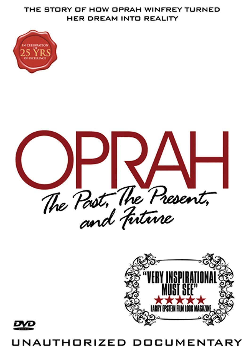 Oprah: Past Present & Future DVD 2011 NTSC para estudiar la historia de los medios americanos