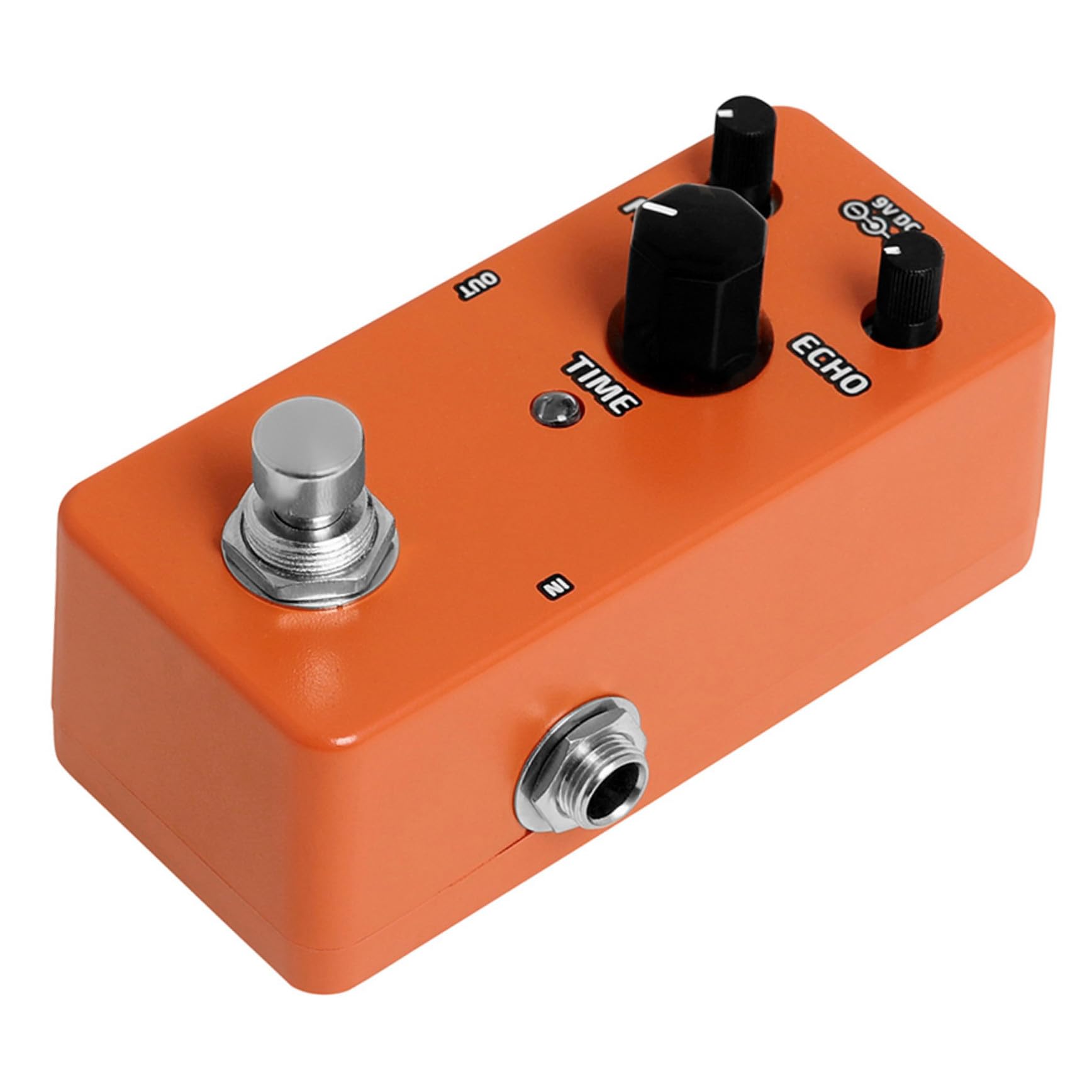 BESPORTBLE Pedale Effetto Chitarra Delay Analogico Stereo per Chitarra Elettrica, Effetto Ritardo Digitale Stereo Compatto, per Esibizioni, Scuola di Musica e Uso Domestico
