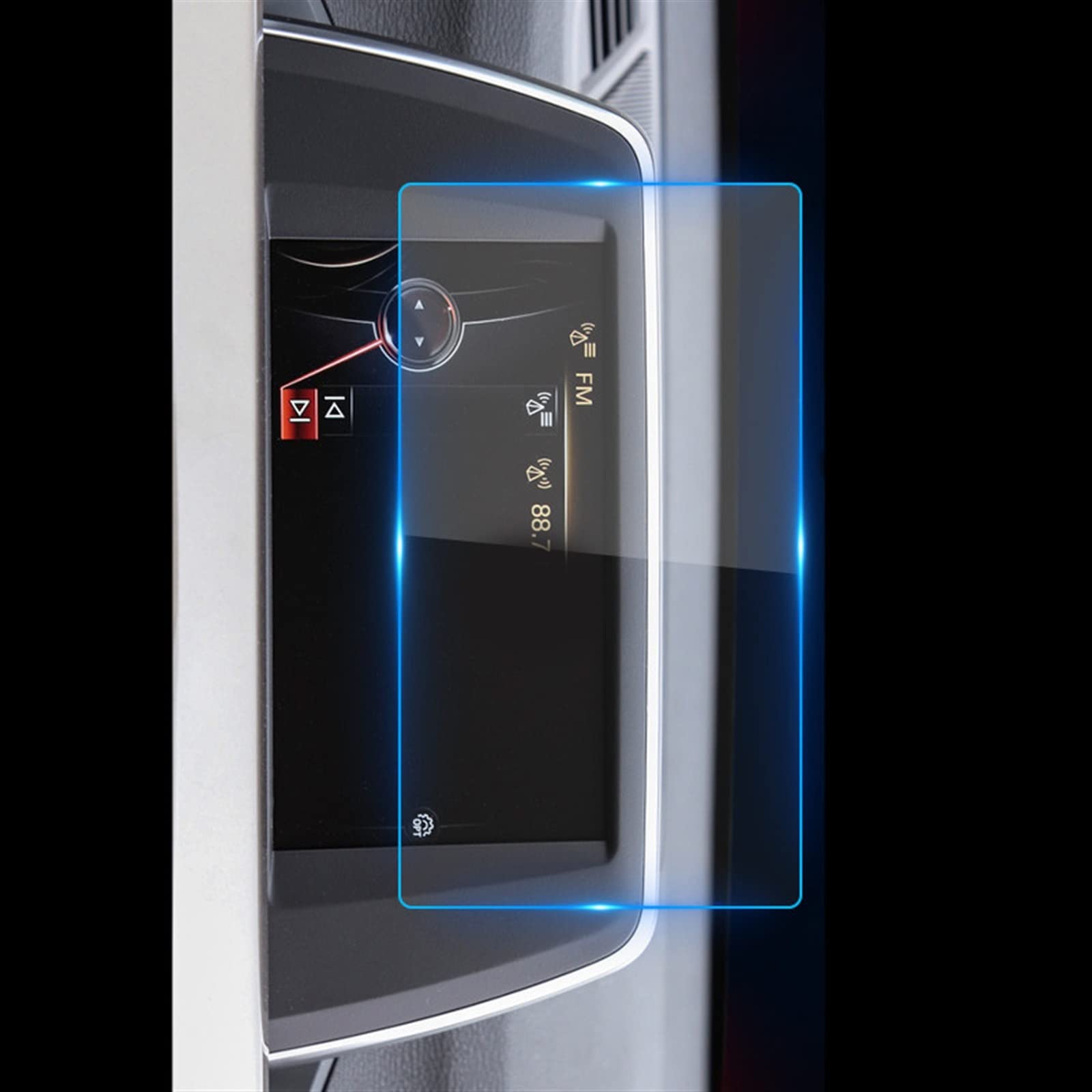 Verre trempé X1 F48 2020 évitez les rayures sur l'écran tactile 10.25