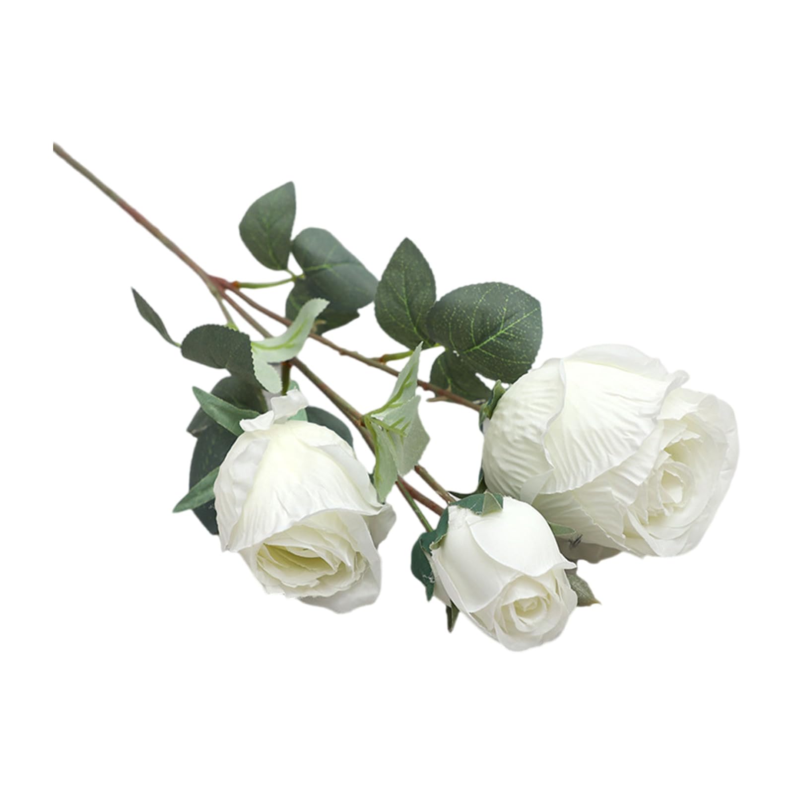 HDOYTXXM Realistic Artificial Flower with for Wedding Bouquets Vase Arrangements Bridals Shower Party Decoration Artificial for Weddings