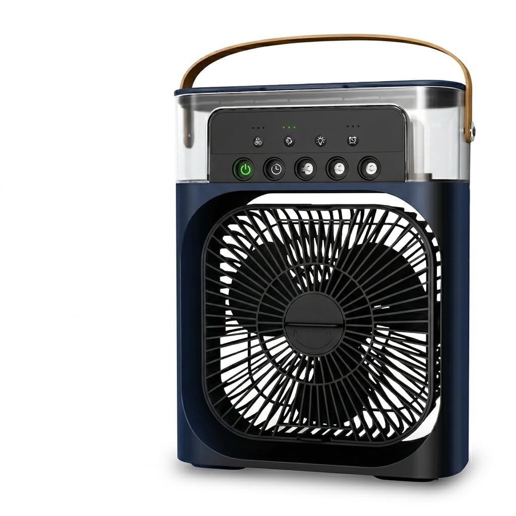 Portable Mini Air Cooler Fan with Water Spray, USB Rechargeable Personal Cooling Fan for Home, Office, Bedroom & Desk-picture-19