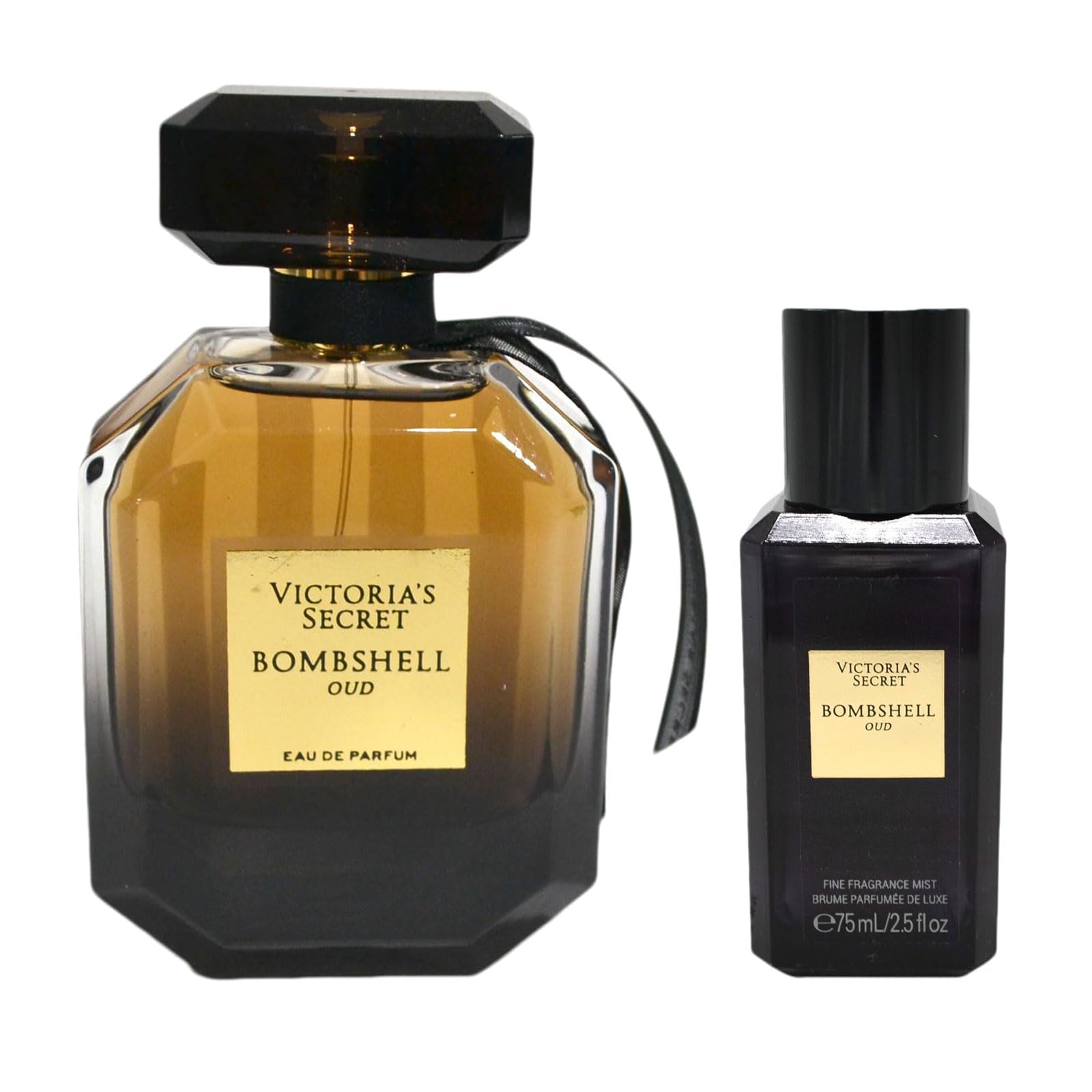 Victoria's Secret Bombshell Oud Eau De Parfum 3.4 Fl Oz & Fine Fragrance Mini Mist Set