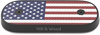 Hill & Wood Gun Magnet | Rubberized 75 lbs Rated Magnetic Gun Mount Gun Magnet Mount-Concealed Gun Holder for Car, Handgun, Pistol, Rifle, Shotgun, Revolver - Hill & Wood