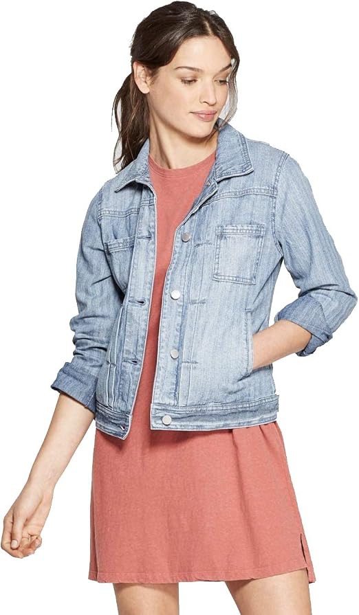 Universal Thread Women's Pleated Denim 