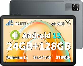 Amazon.co.jp: 【Android 15 タブレット 初登場】Blackview Tab60 Pro