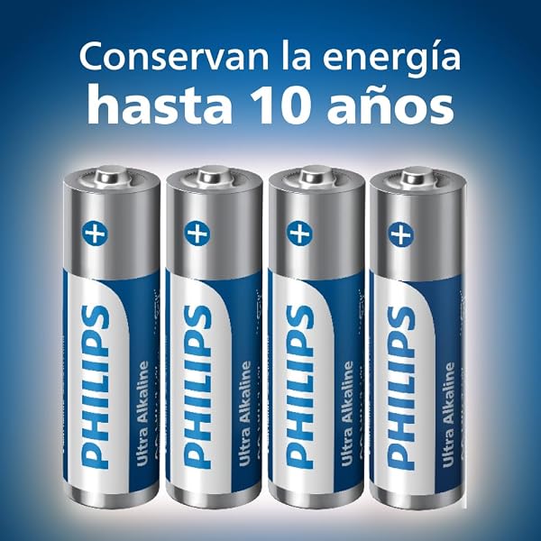 Philips Ultra Alkaline AA/AAA, versátil Lote de baterías para Cualquier Dispositivo, Paquete de 40 - 2