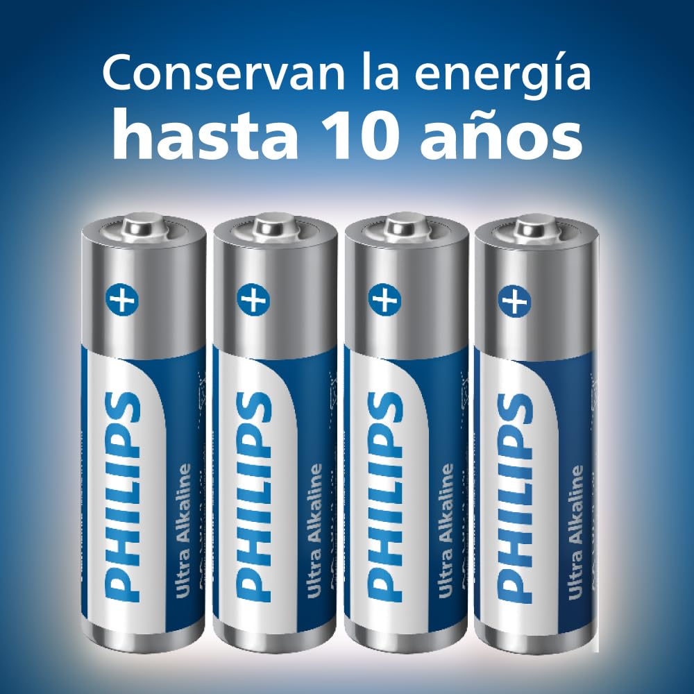 Philips Ultra Alkaline AA/AAA, versátil Lote de baterías para Cualquier Dispositivo, Paquete de 40 - 3