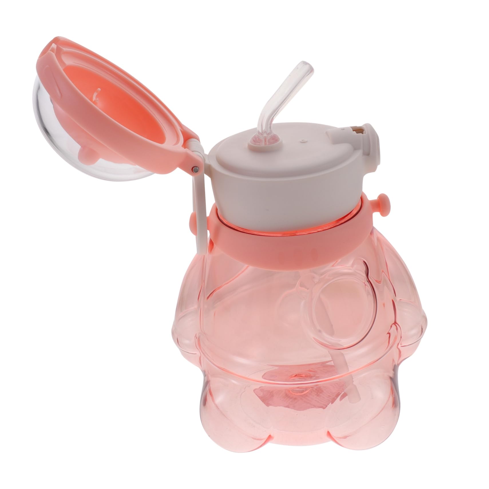 Boys and Girls Straw Bottle School Water Bottles Large Capacity Leakproof for Hiking Biking Camping Running Yoga