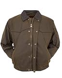 Men's 2149 Trailblazer Waterproof Breathable Fleece Lined Cotton Oilskin Western Jacket