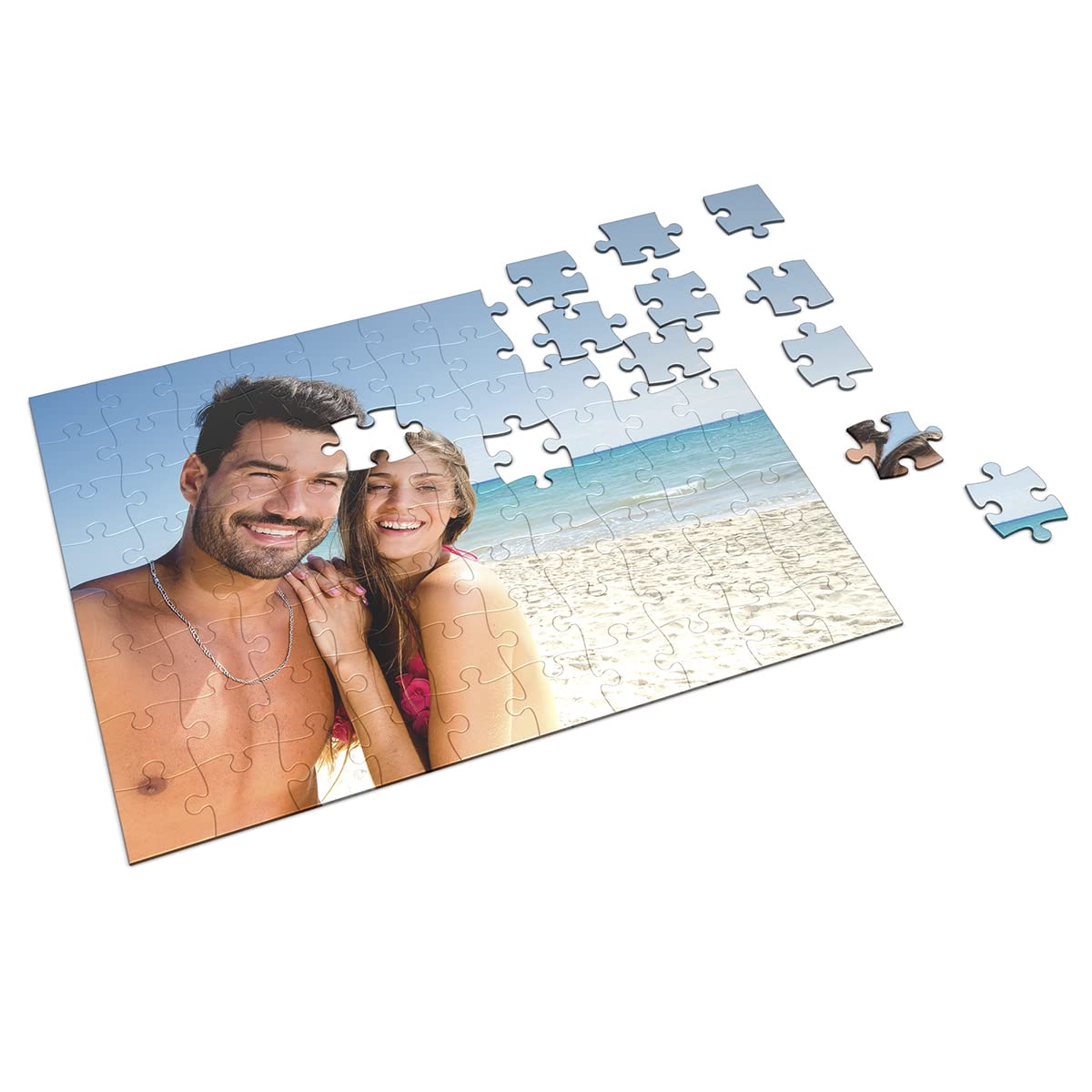 Puzzle Personalizado con Foto y Texto Regalo Original Tamaño a Elegir (100 Piezas) — view 12