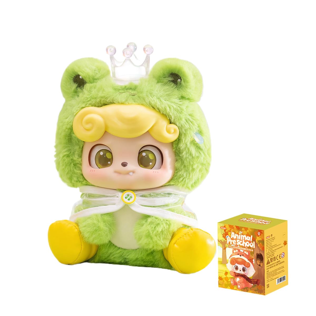 Q.Kid Animal Pre School Series Blind Box Figures Mystery Box Random Design Toys Birthday Gifts Christmas Collectible Toy for Desk Accessories, 1PC