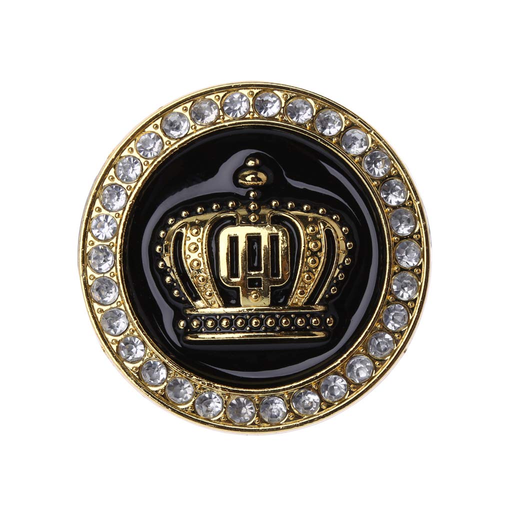 SUCHUANGUANG Auto Car 3D Diamond Crown Metal Badge Stickers Decals Personalized Decoration Sticker Protector GD