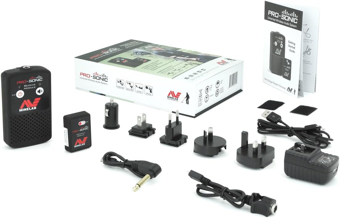 Minelab SDC 2300 Metal Detector Special with PRO-Sonic Wireless Audio System