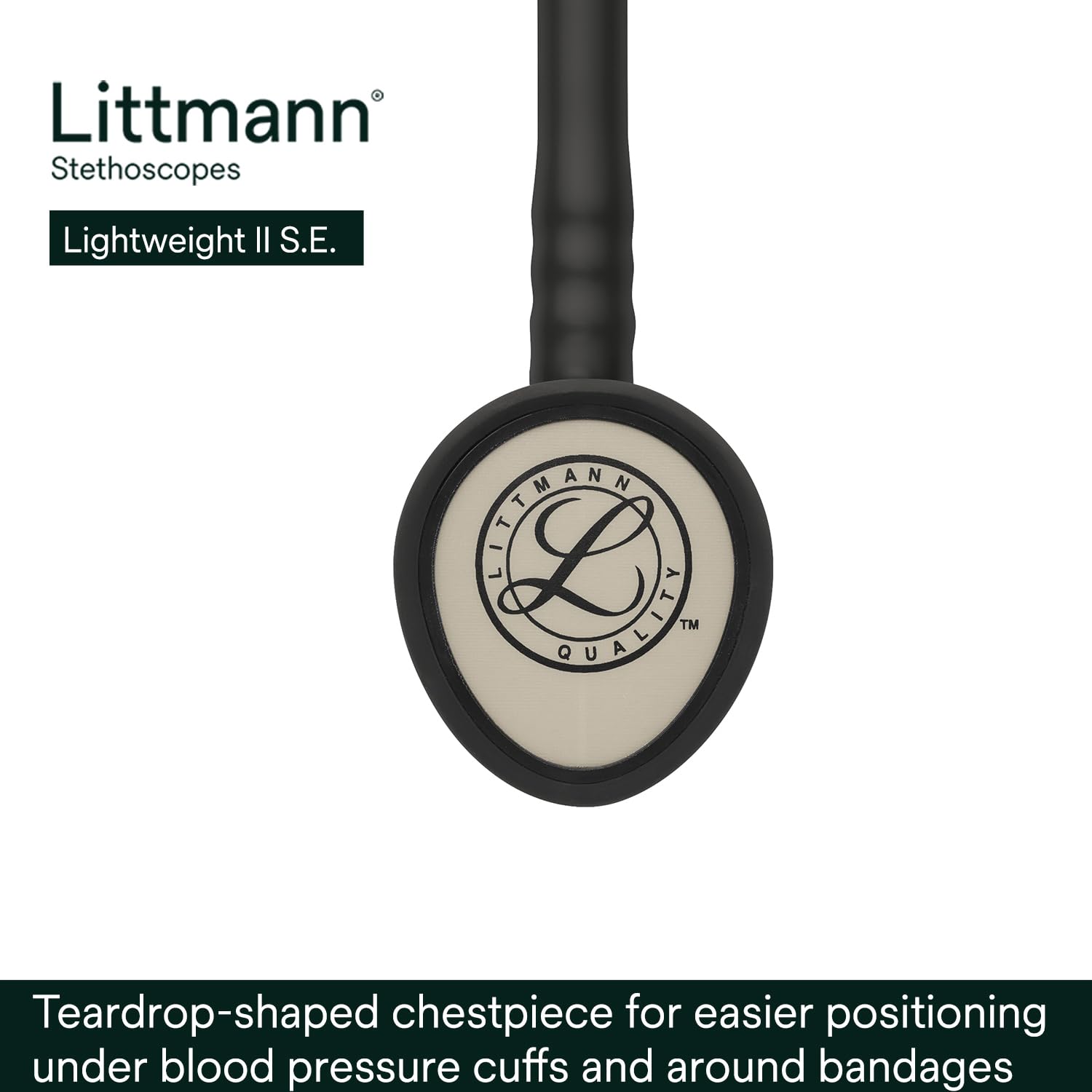 Estetoscópio 3M Littmann Lightweight II S.E. 28in 2450 Black