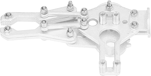 Miniatura 8 de Abrazadera mecánica del robot del brazo de la garra de la aleación de aluminio accesorio de alta resistencia Kits educativos de la ciencia para el