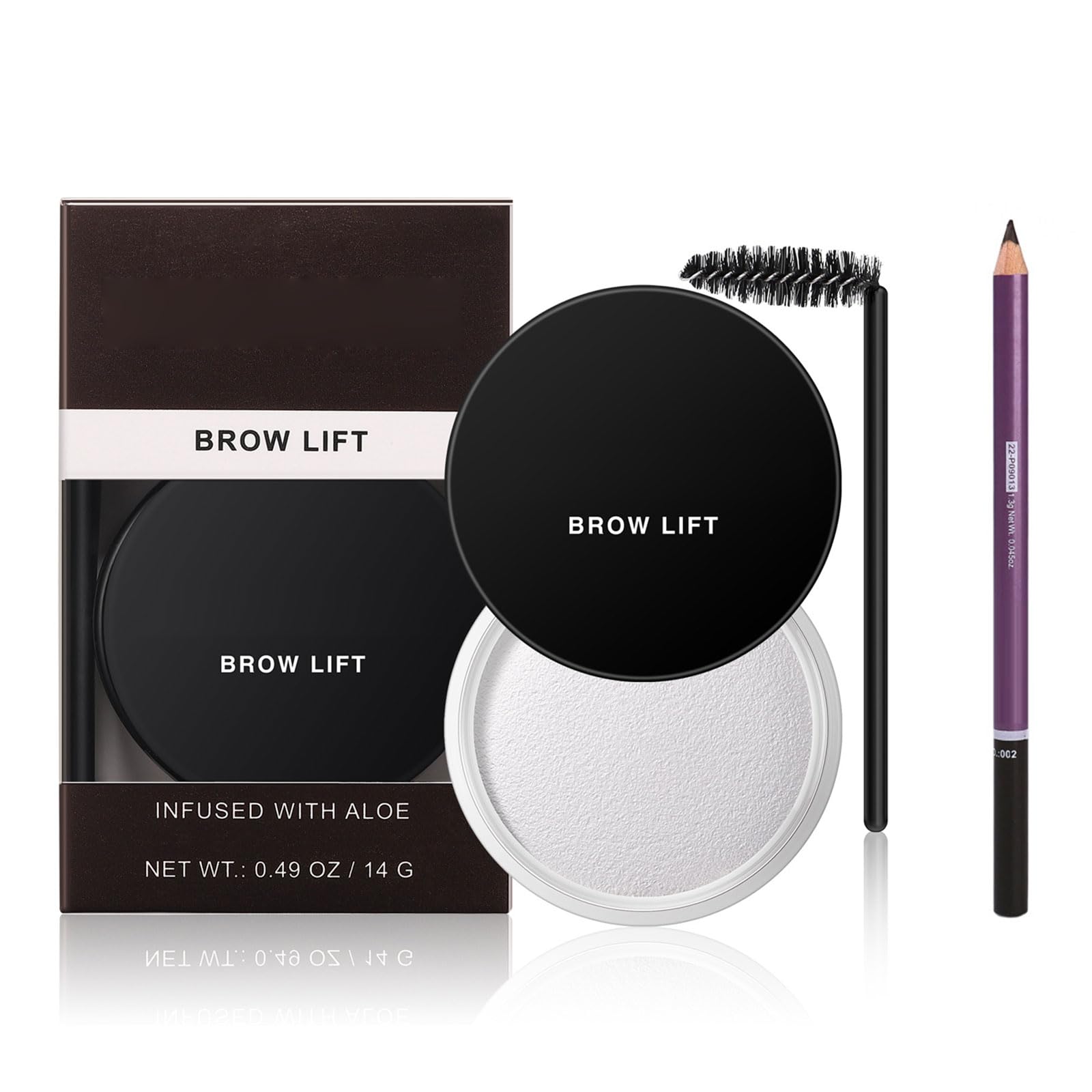 Gel Fijador de Cejas,Gel de Cejas,Gel Transparente para Cejas,Bálsamo para Cejas,Gel Para Cejas Tame,Cejas Maquillaje Brow Gel Clear,Eyebrow Soap Gel,Gel de Peinado Brow,Gel Jabón Impermeable