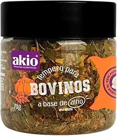 Akio Tempero Bovinos 70G A Base De Alho