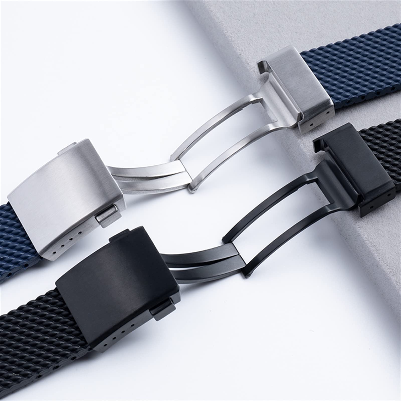 Per Breitling cinturino in morbida gomma di silicone cinturino 22 mm 24 mm cinturino per orologio