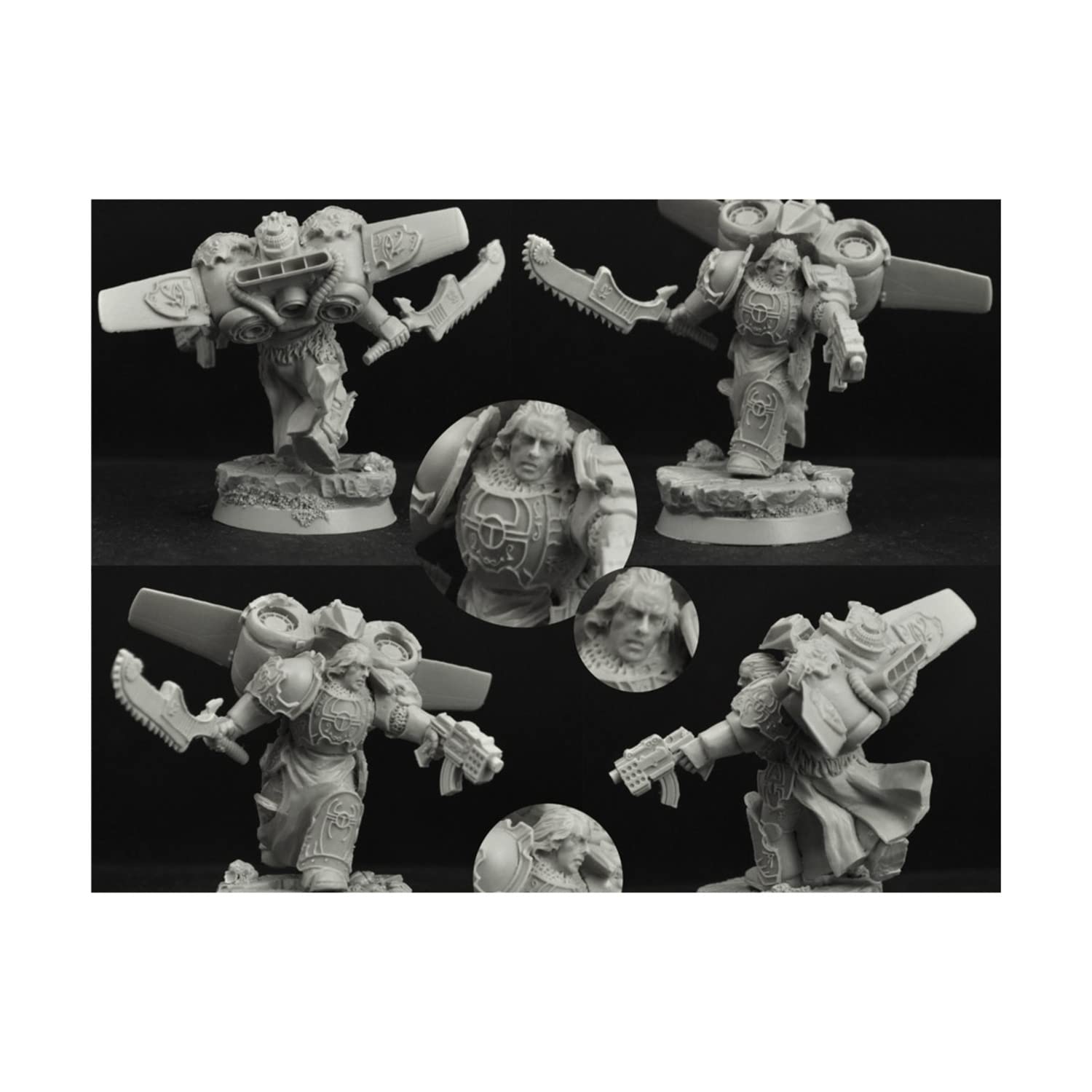 Scibor Monstrous Miniatures Warrior w/Jetpack #5