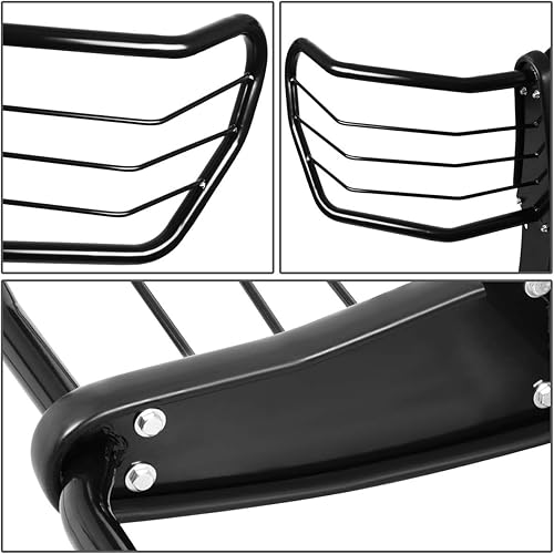 Vista 22 de DNA Motoring GRILL-G-006-BK Parachoques Delantero Cepillo Rejilla Guardia, Negro