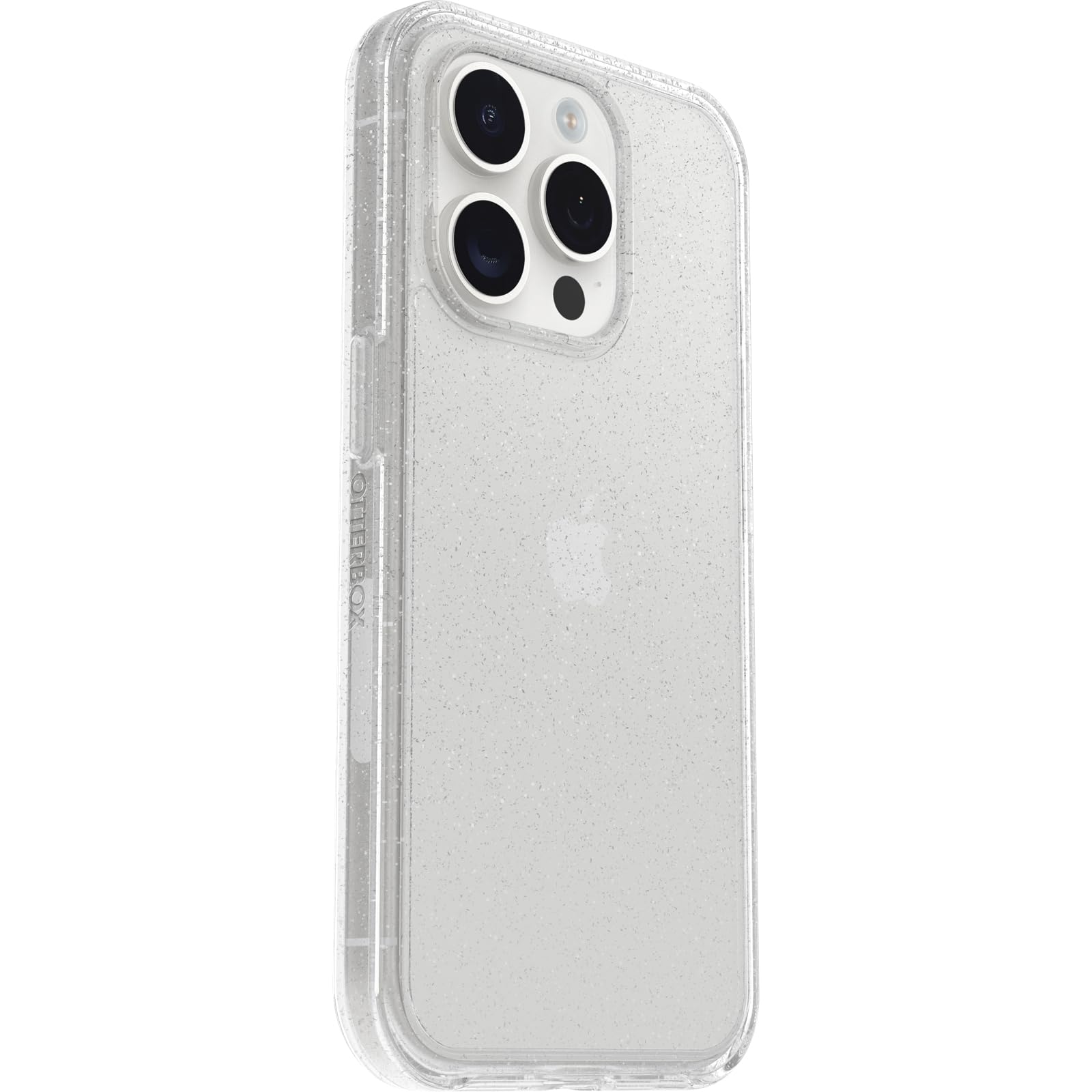 OtterBox Cover per iPhone 15 Pro Symmetry Clear, resistente a shock e cadute, sottile, testata 3x MIL-STD 810G, Stardust