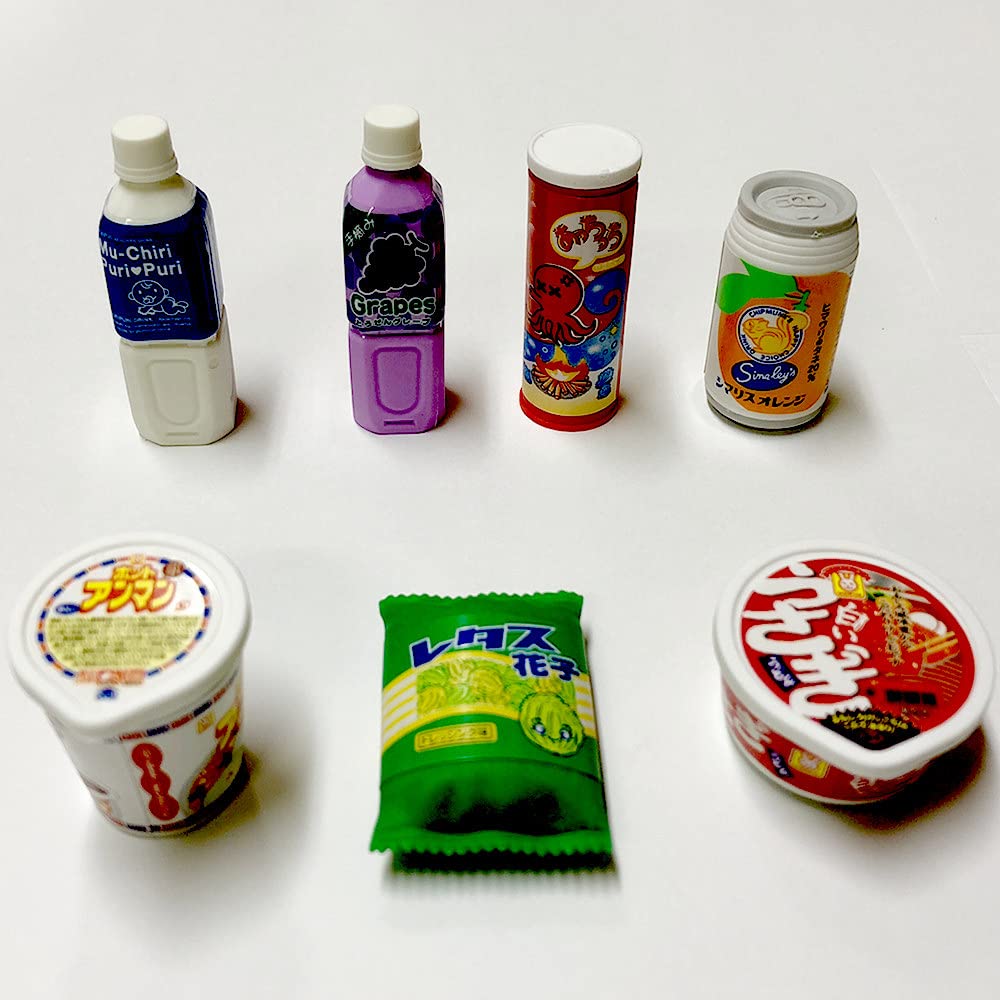 Amazon | ノーブランド品 日本土産おもしろ消しゴム コンビニ