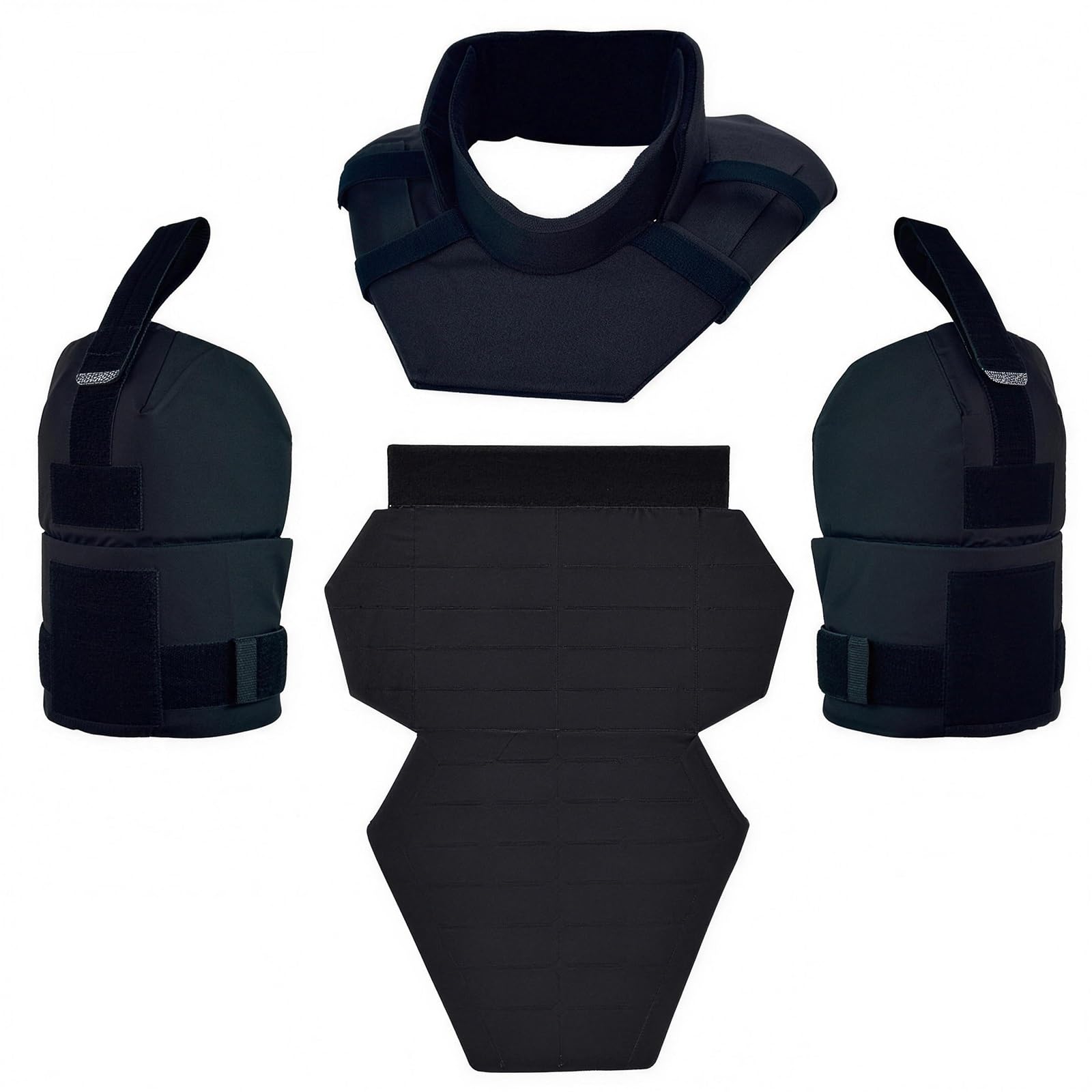 Kit de Protección 3 en 1 para Cuello, Hombros e Ingle con Almohadillas