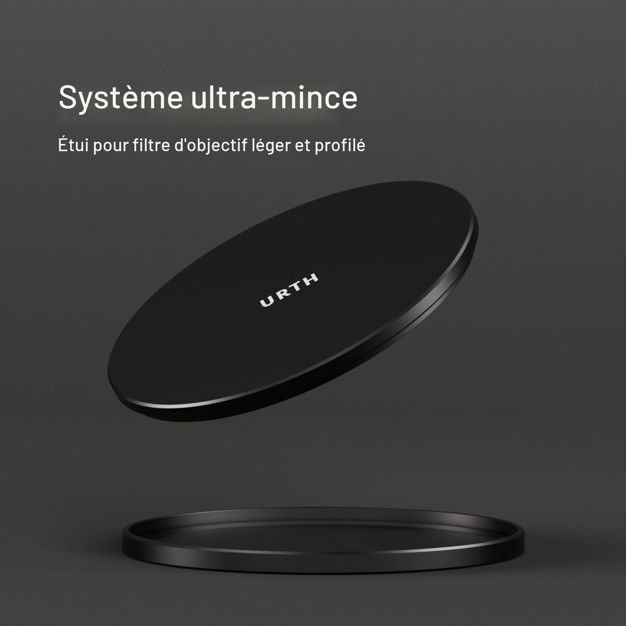 Urth - Cache métallique pour Filtre d'objectif magnétique 82 mm