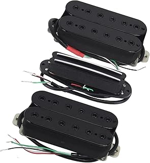 3PCS Ceramic Magnet Guitar Humbucker Pickups & Hot Rails Pickup For Electric Guitar guitar pickup set
