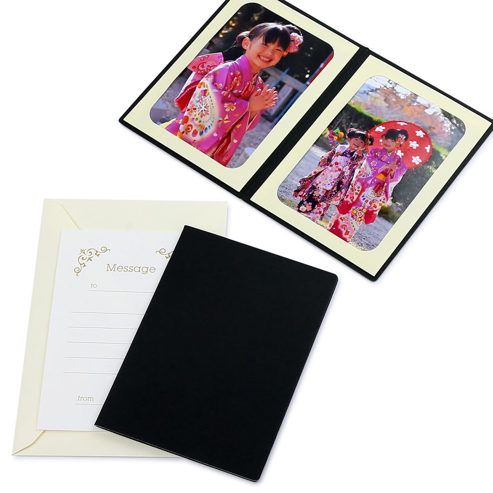 Amazon | 山田屋台紙店 無地表紙 写真台紙 Lサイズ（89×127mm） 2面