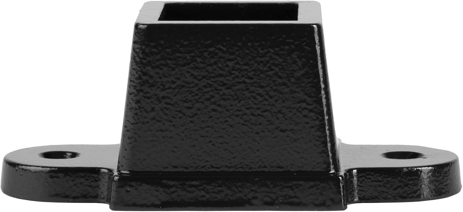 Nuvo Iron Legacy Collection - Square Wall Insert Bracket Textured Black - Pack of 3 image 3