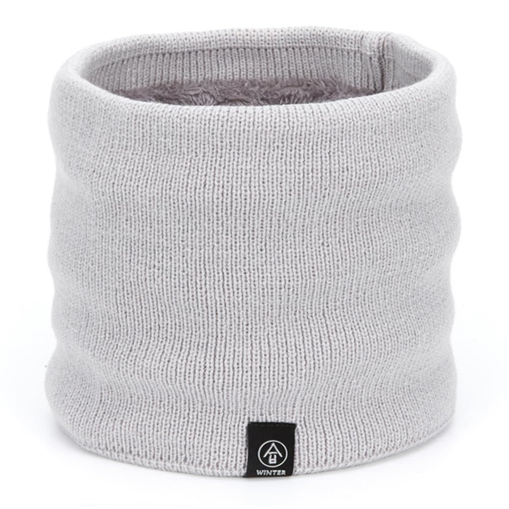 HGDGears Winter Halsschlauch Herren und Damen,Loop Schal Gesichtsmaske,Winddichte Kreisschlaufenschals Fleece Schal Schlauchtuch für Sport Outdoor Fahrrad Ski Joggen