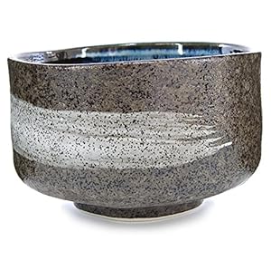 Mino Ware Hagoromo Chawan Matchaschale Braun