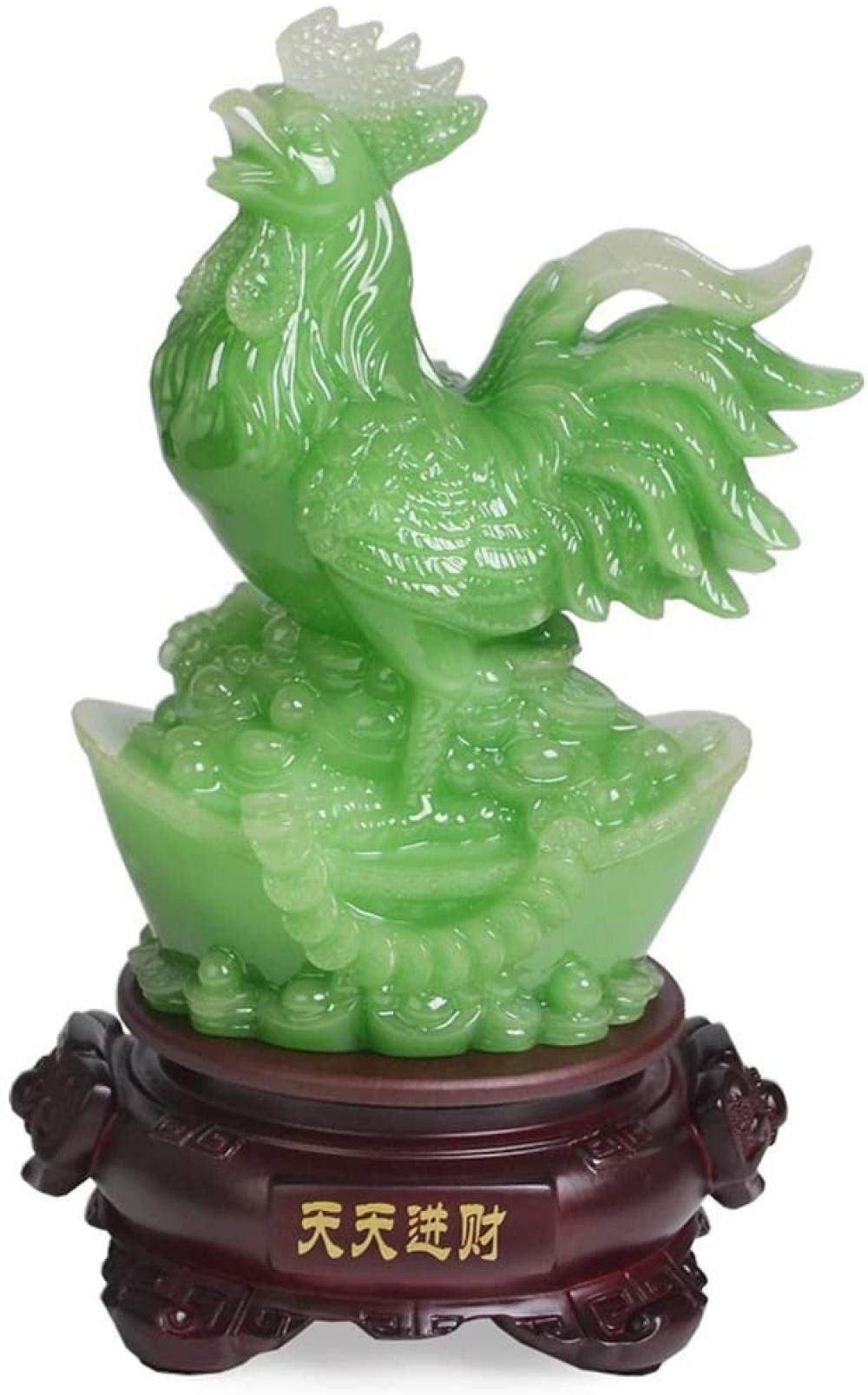 Statue Coq Zodiaque Chinois Grande Taille pour Sublimer Votre Salon et Table de Salle à Manger