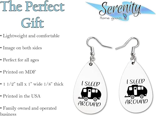 Miniatura 7 de Starry Night Van Gogh Novelty Fun Dangle Earrings Set  Cute Girls Womens Jewelry Earings  Double Sided Print  Holiday Gifts  Birthday Easter