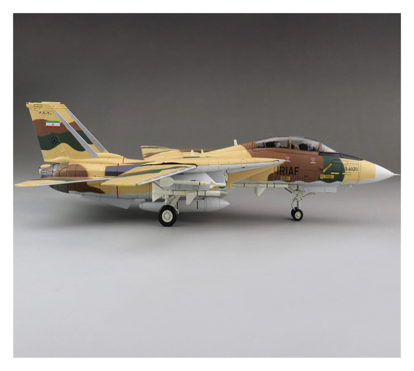 Modello in Piccola Scala Aerei 1/72 per F-14A F14 Tomcat Iran 3-6020 IRIAF Modello di Auto pressofuso in Lega Model Collection Kit di Costruzione di Modello