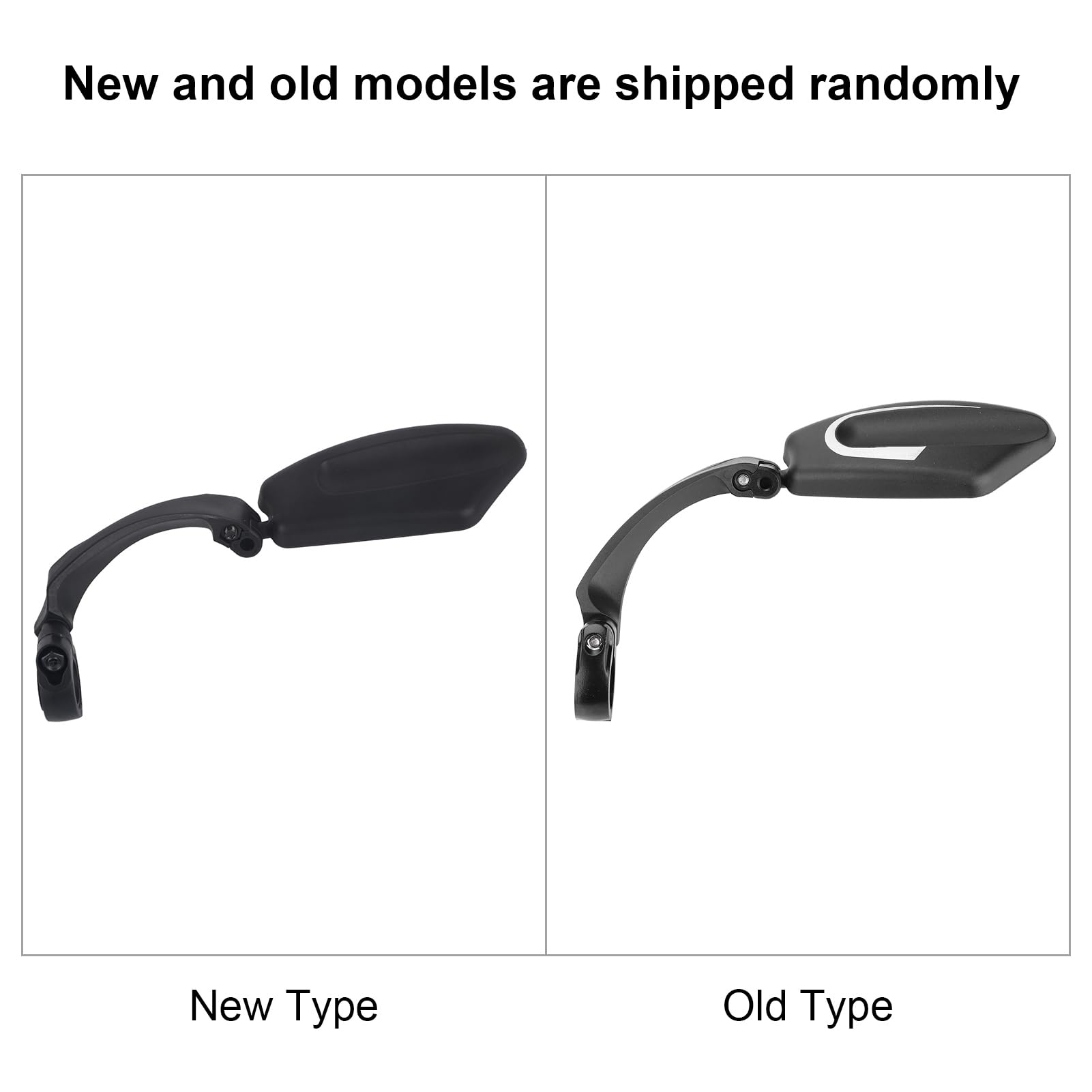 Specchietto da manubrio per bicicletta, specchio retrovisore a vista posteriore 360 gradi, specchietti da bicicletta elettrici a rotazione per manubrio da 21 a 26 mm (Specchio retrovisore sinistro